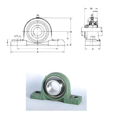 Bearing UCP218 CRAFT