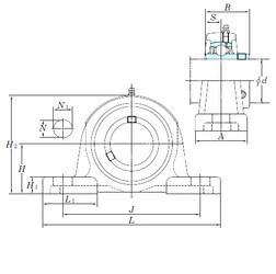 Bearing UCPX20 KOYO