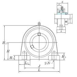 Bearing UCSPA207H1S6 KOYO