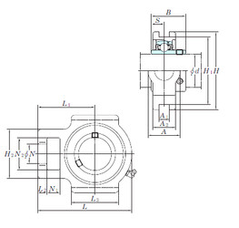 Bearing UCST206H1S6 KOYO