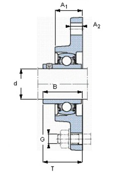 Bearing YAR 204-2FW/VA228 SKF