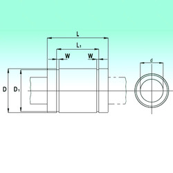 Bearing KB60125-PP NBS