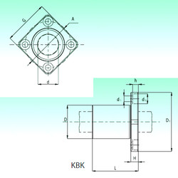 Bearing KBK 20-PP NBS