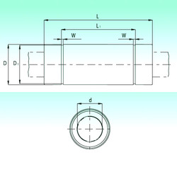 Bearing KBL60211-PP NBS