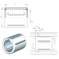 Bearing KH40-PP INA