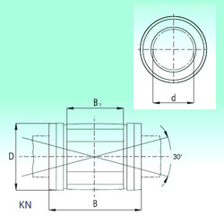 Bearing KN2045-PP NBS