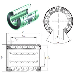Bearing KNO40-B INA