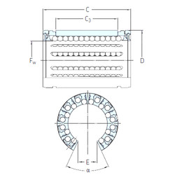 Bearing LBHT 25 A-2LS SKF