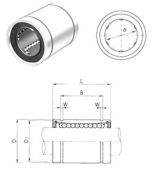 Bearing LME60 Samick