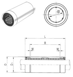Bearing LME8L Samick