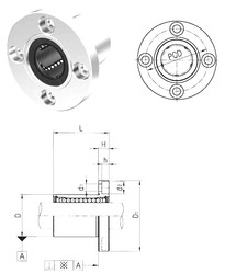 Bearing LMEF8 Samick