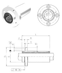 Bearing LMEFP8L Samick