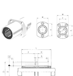 Bearing LMHM8 Samick
