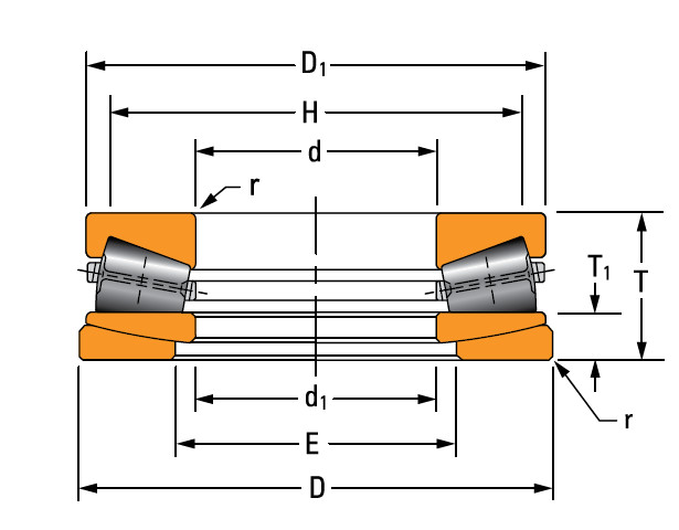 Bearing B–8824–C