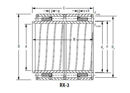 Bearing 863ARXS3445A 956RXS3445A