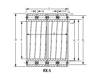 Bearing 863RX3445A RX-1
