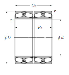 Bearing M280049D/M280010/M280010DG2