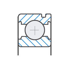 Bearing SX05A87NCS30PX1 NTN