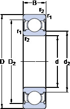 Bearing W 639-2Z SKF