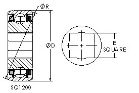 Bearing SQ1208-014 AST