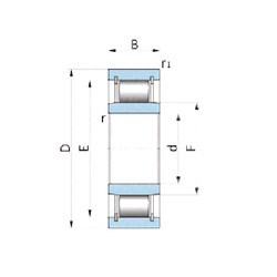 Bearing PL25-7ACG38 NSK