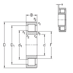 Bearing NJ430-M NKE