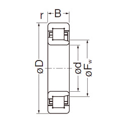 Bearing NJ312EG NACHI