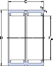 Bearing RNA 69/32 SKF
