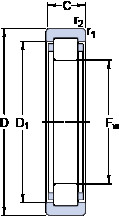 Bearing RNU 310 ECP SKF