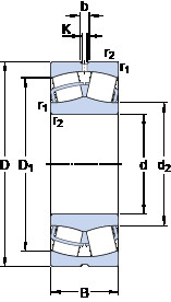 Bearing 24172 ECCJ/W33 SKF