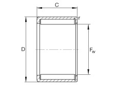 Bearing HN5020 INA