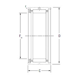 Bearing RNA4910RS KOYO