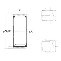 Bearing RNAO-95×115×30 NTN