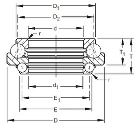 Bearing 541DTVL731 Timken