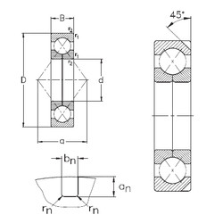 Bearing QJ336-N2-MPA NKE
