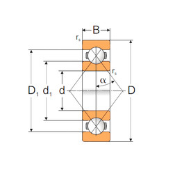Bearing QJ222M MPZ