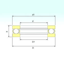 Bearing BD1B 351890 A ISB