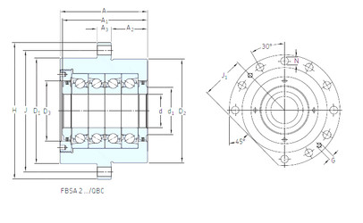 Bearing BSQU 235 TDT SNFA