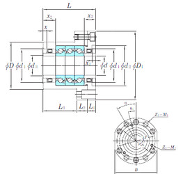 Bearing BSU3572BDFD - T KOYO