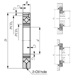 Bearing CRBF 8022 AT IKO