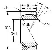 Bearing GEG8C AST