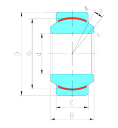 Bearing GEG8C LS