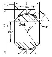Bearing GEBK8S AST