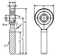 Bearing SAZP9S AST