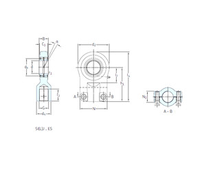 Bearing SIR35ES SKF