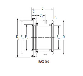 Bearing RAX 450 Timken