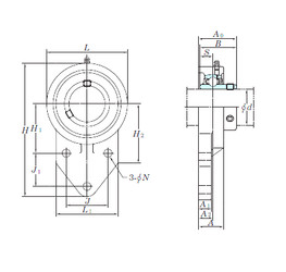 Bearing UCFB210-31 KOYO