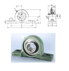 Bearing UCP328 CRAFT