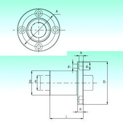 Bearing KBF25-PP NBS