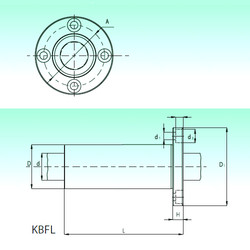 Bearing KBFL 20-PP NBS